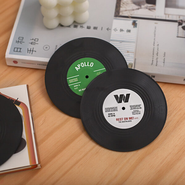 Vinyl Record Insulated Coaster