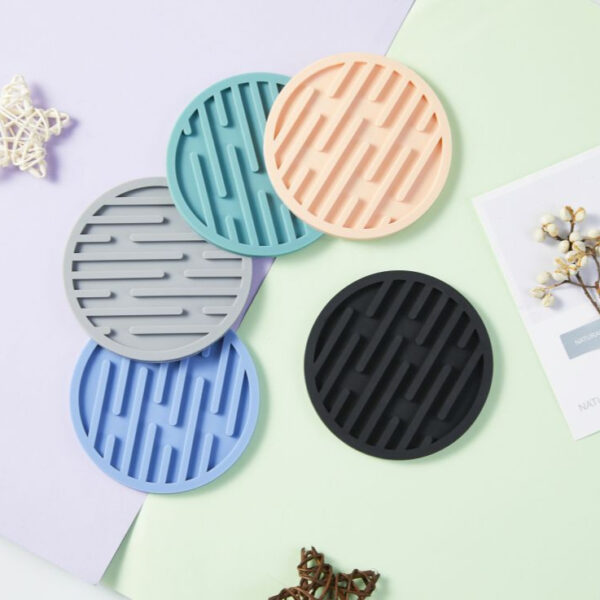 Heat-insulating Non-slip Silicone Coaster