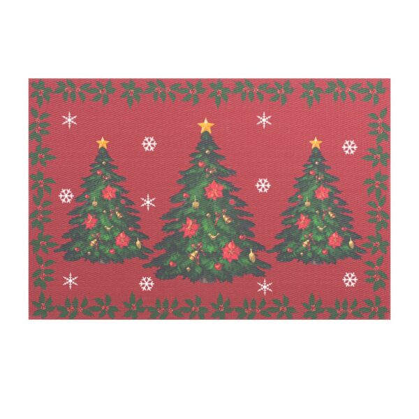 Customized PVC Christmas Insulated Placemat