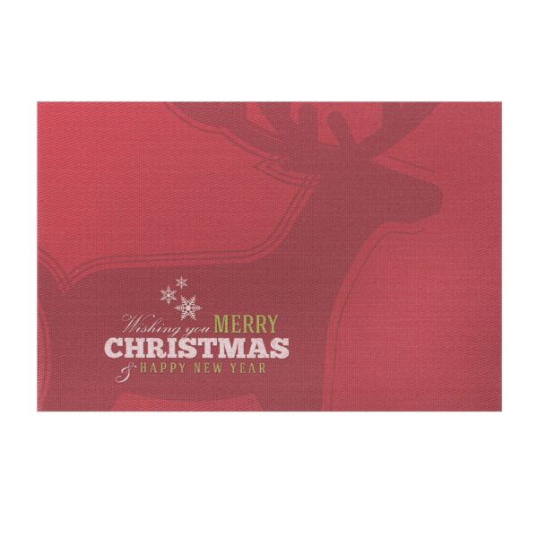 Customized PVC Christmas Insulated Placemat