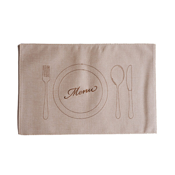 Customized Hemp Insulated Placemat