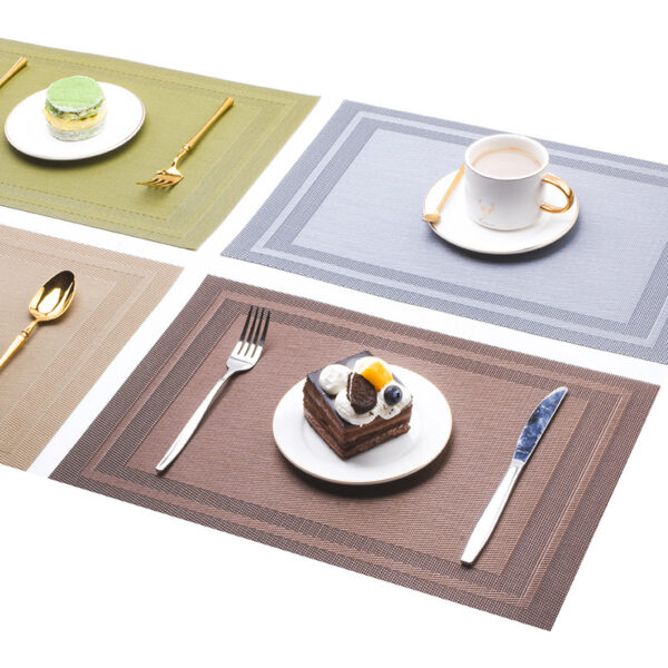 Customized PVC Eco-friendly Insulated Placemat