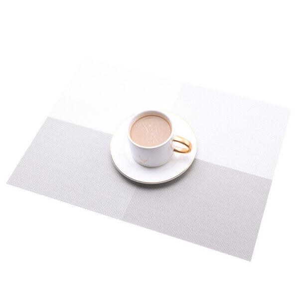 Customized PVC Checked Pattern Insulated Placemat