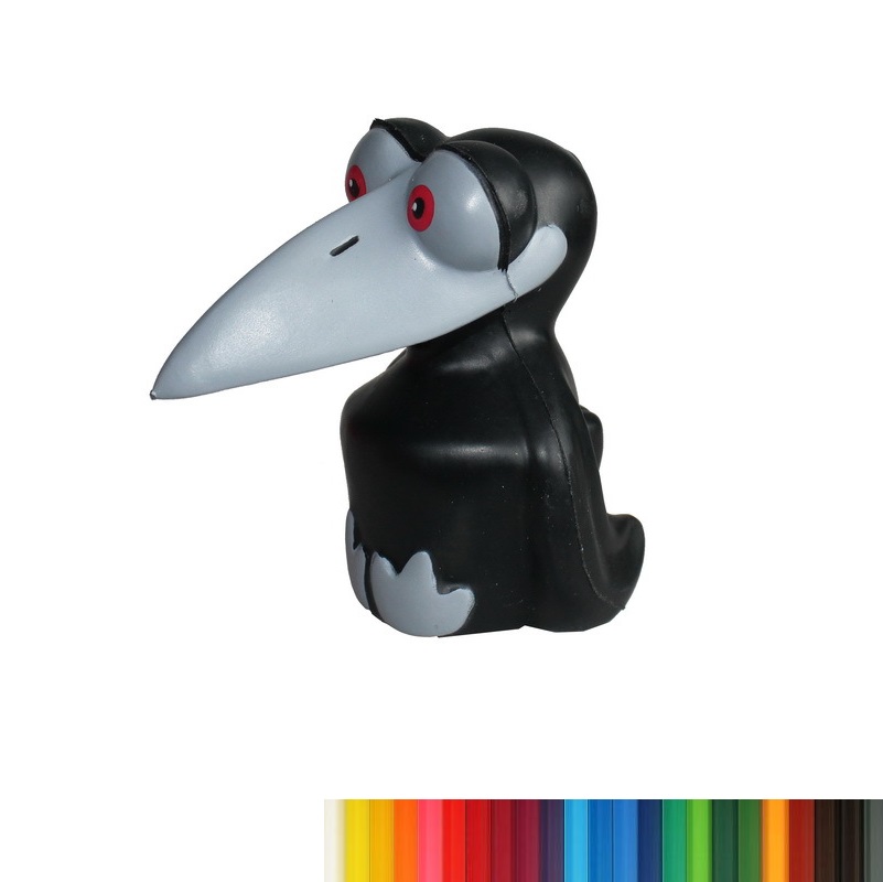 PU Foam Crow Shaped Stress Reliever