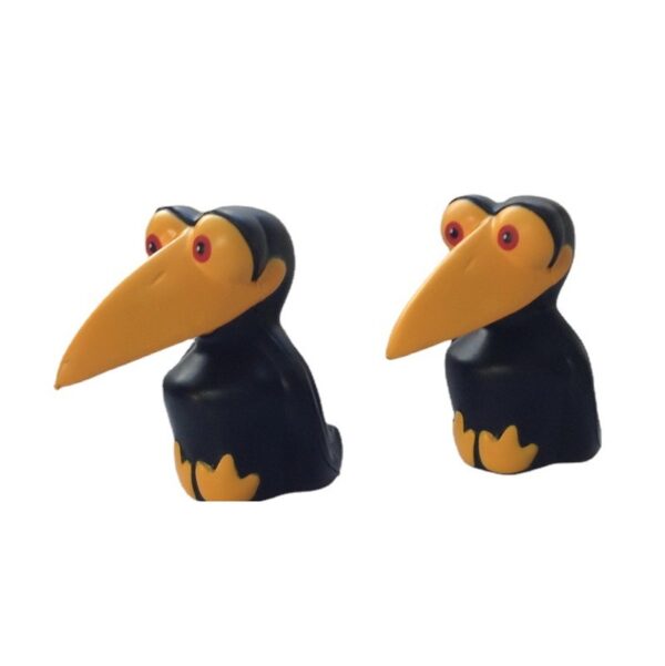 PU Foam Crow Shaped Stress Reliever