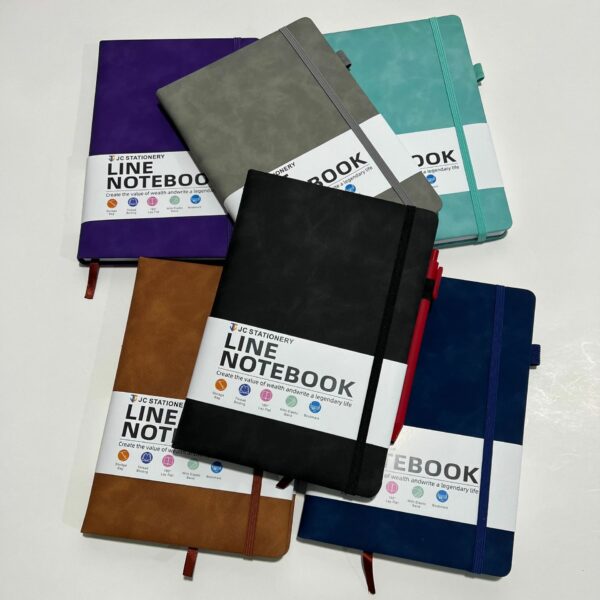 PU Leather Strap Notebook