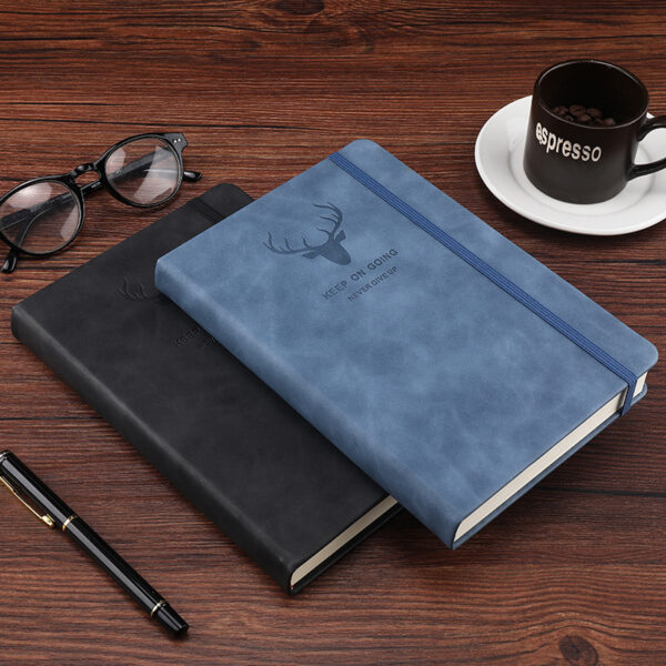 PU Leather Strap Notebook