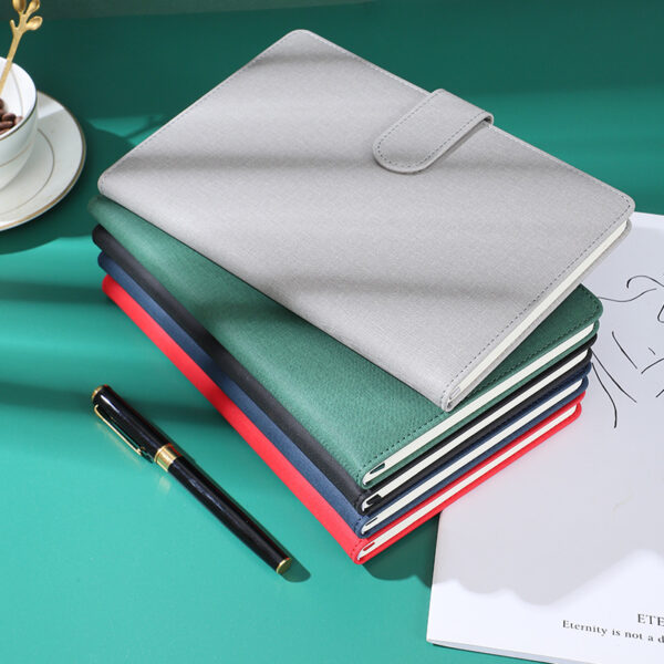 A5 PU Notebook with Magnetic Buckle