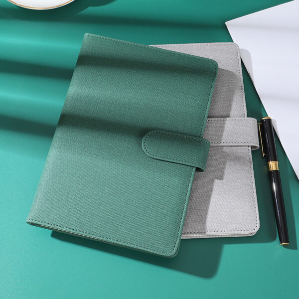 A5 PU Notebook with Magnetic Buckle