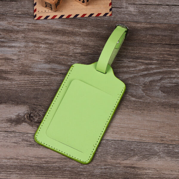 Customized PU Leather Luggage Tag