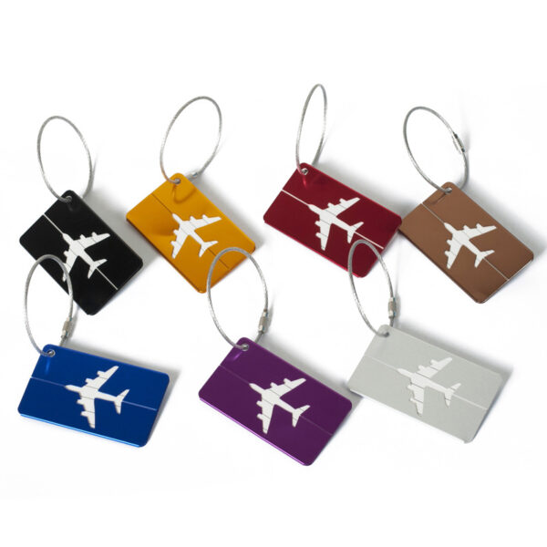 Portable Aluminum Alloy Luggage Tag