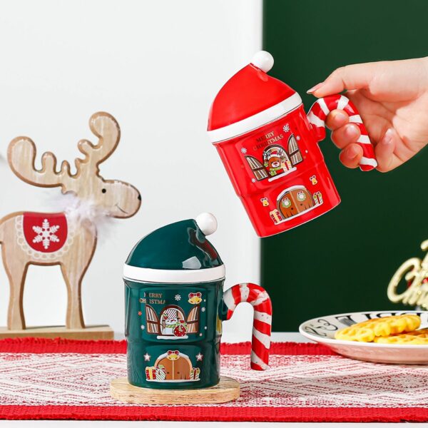 Candy House Christmas Ceramic Mug