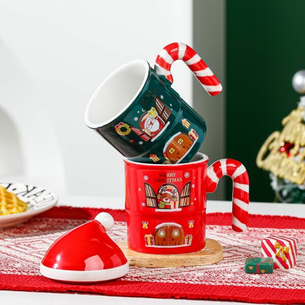 Candy House Christmas Ceramic Mug