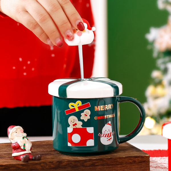 Gift Box Ceramic Christmas Mug