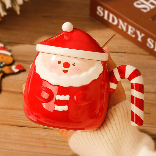 Joyful Santa Ceramic Mug