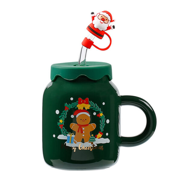 Creative Christmas Straw Mug