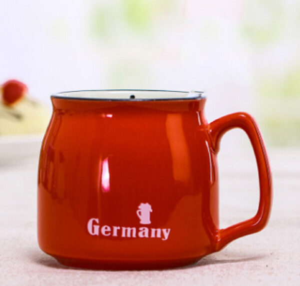 Glossy Breakfast Belly Ceramic Mug