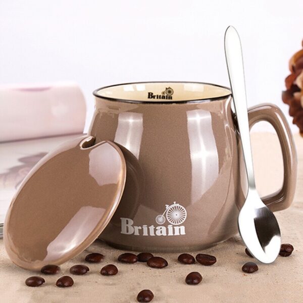 Glossy Breakfast Belly Ceramic Mug