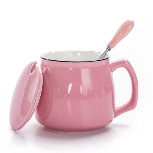 Glossy Breakfast Belly Ceramic Mug