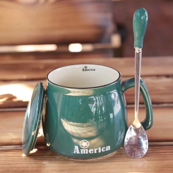 Glossy Breakfast Belly Ceramic Mug