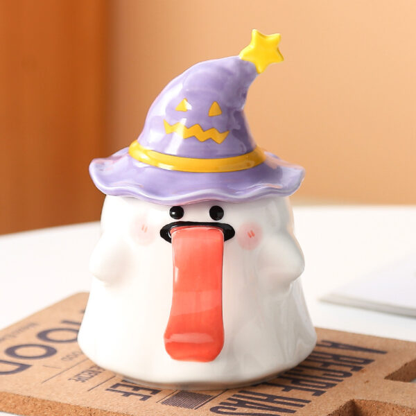 Silly Tongue-Sticking Ghost Mug