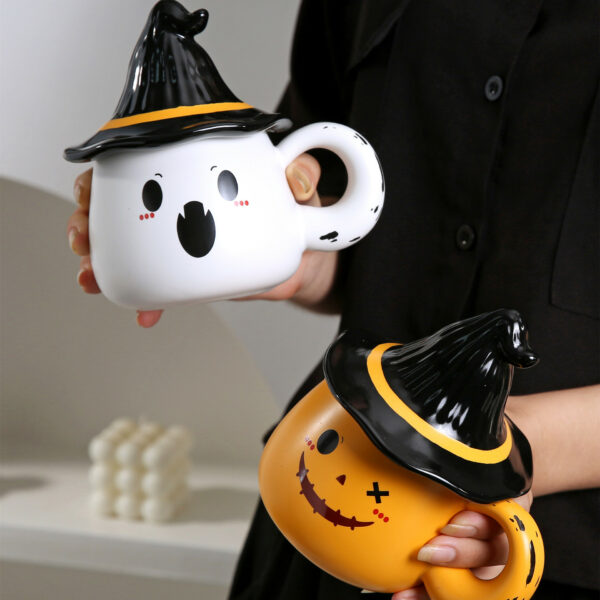 Halloween Funny Ghost Ceramic Mug