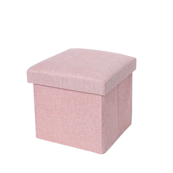 Small Foldable Cotton-Linen Storage Box