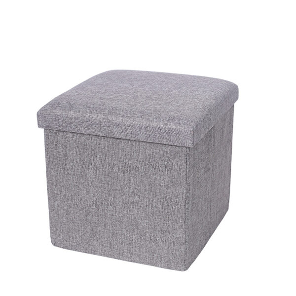 Medium Foldable Cotton-Linen Storage Box