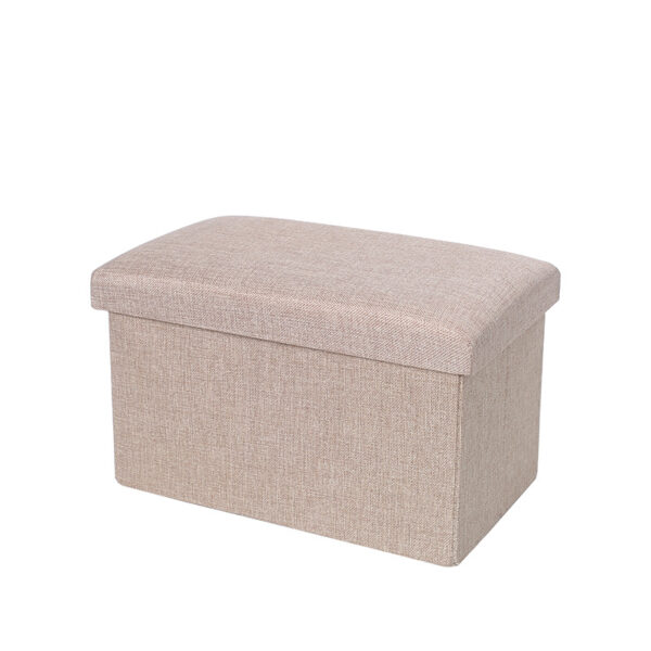 Long Foldable Cotton-Linen Storage Box