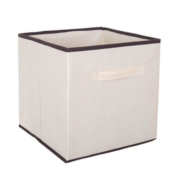 Square Non-Woven Fabric Open-Top Storage Box