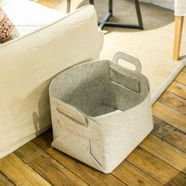 Felt Foldable Storage Basket