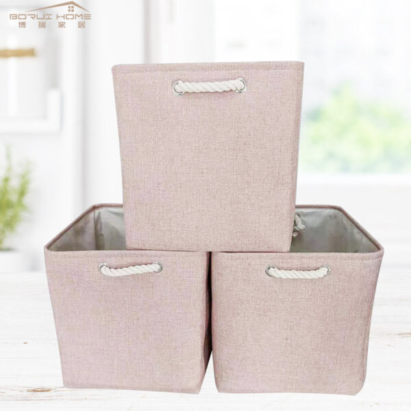 Large Capacity Linen Storage Basket