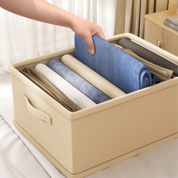 Large Capacity Non-Woven Storage Basket