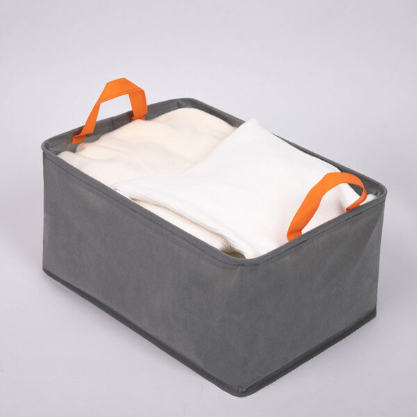 Foldable Non-Woven Storage Basket for Home Organization