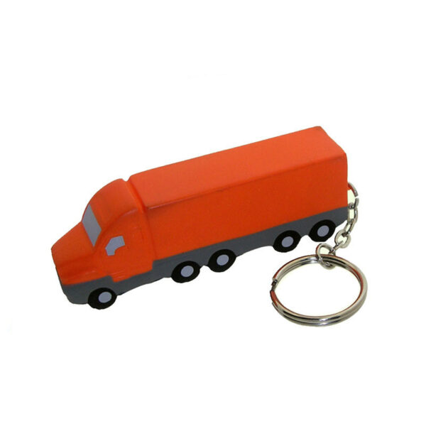 PU Foam Mini Truck Keychain