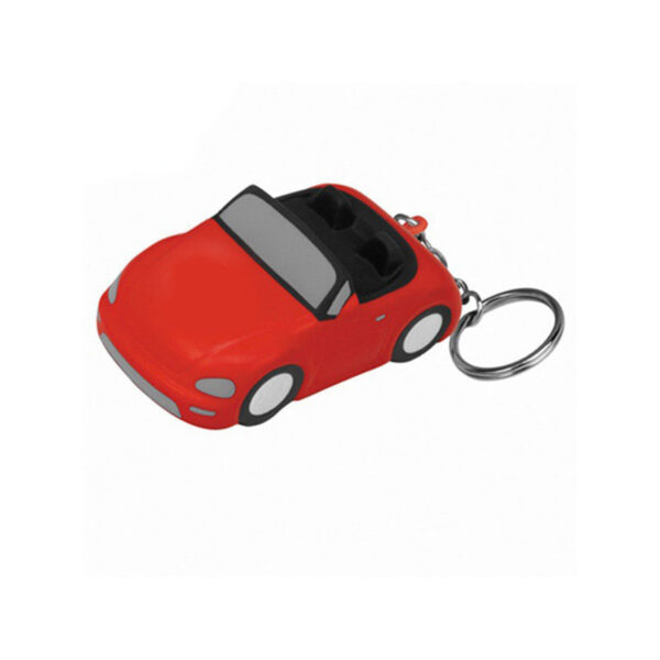 PU Foam Sports Car Keychain