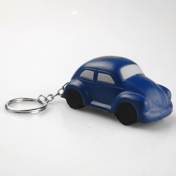 PU Foam Beetle Car Keychain