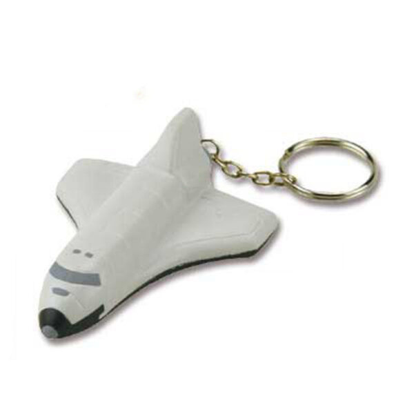 PU Foam Airplane Keychain