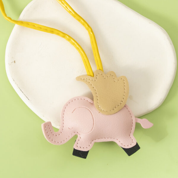 PU Little Elephant Keychain