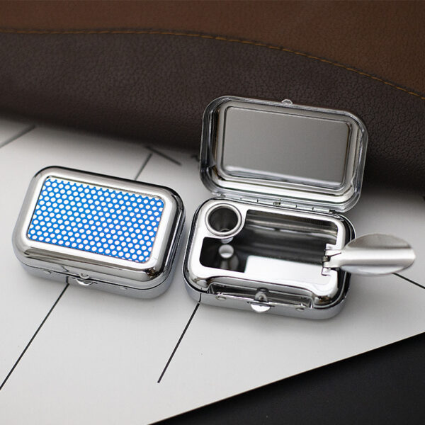 Creative Mini Portable Stainless Steel Ashtray