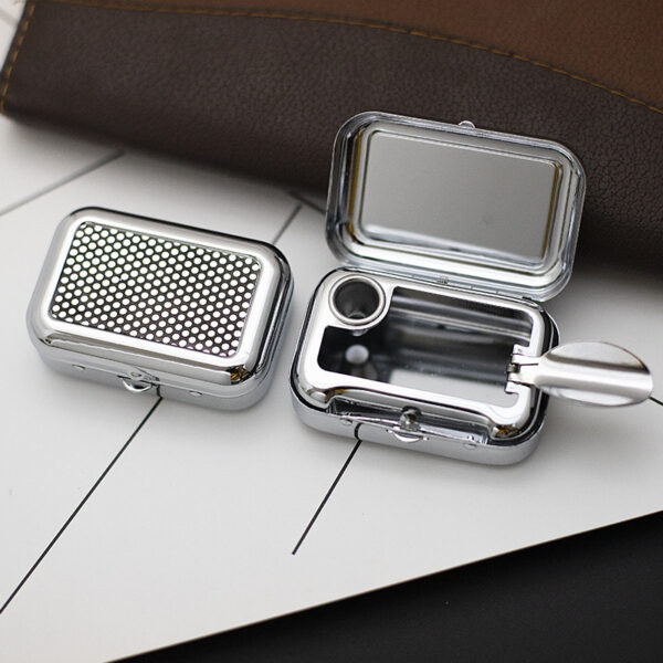 Creative Mini Portable Stainless Steel Ashtray