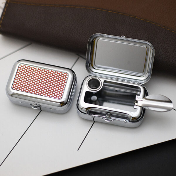 Creative Mini Portable Stainless Steel Ashtray