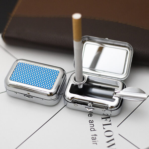 Creative Mini Portable Stainless Steel Ashtray