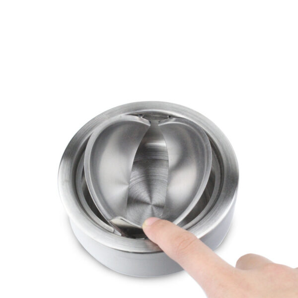 Thickened Stainless Steel Ashtray