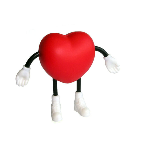 PU Foam Long-Limbed Heart Stress Relief Toy