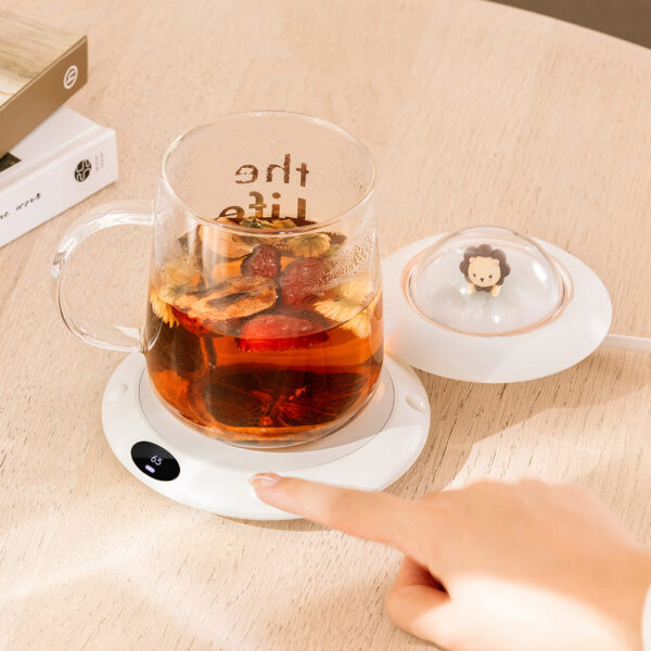 UFO-Shaped Smart Temperature Control Mug Warmer