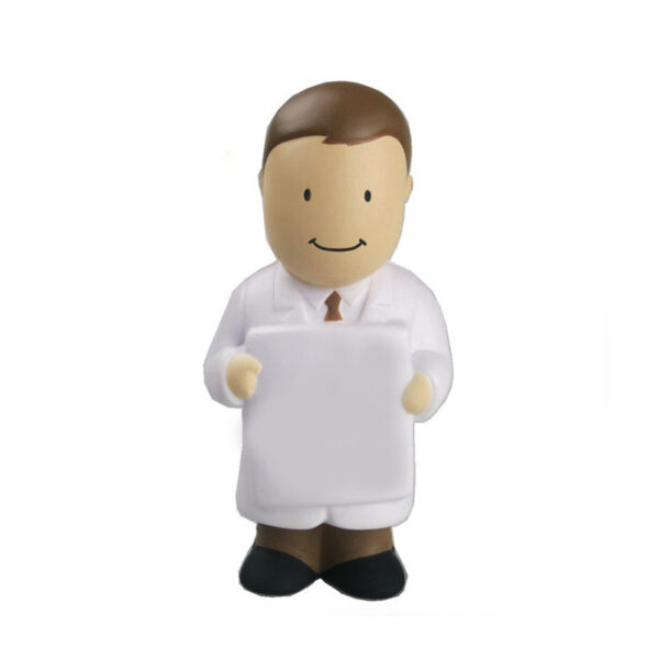 PU Foam Male Doctor Stress Relief Toy