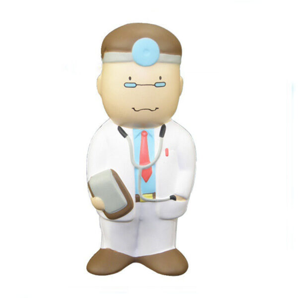 PU Foam Doctor's Check-Up Stress Relief Toy