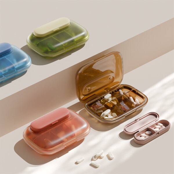 Portable Sealed Moisture-Proof Mini Pill Box