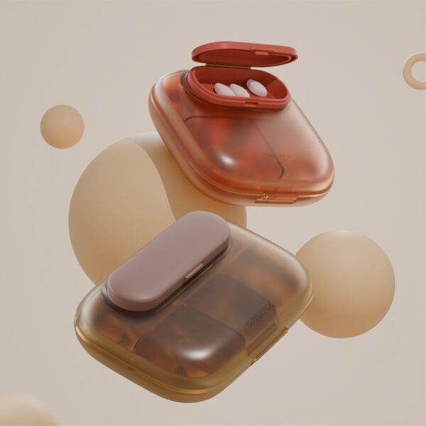 Portable Sealed Moisture-Proof Mini Pill Box